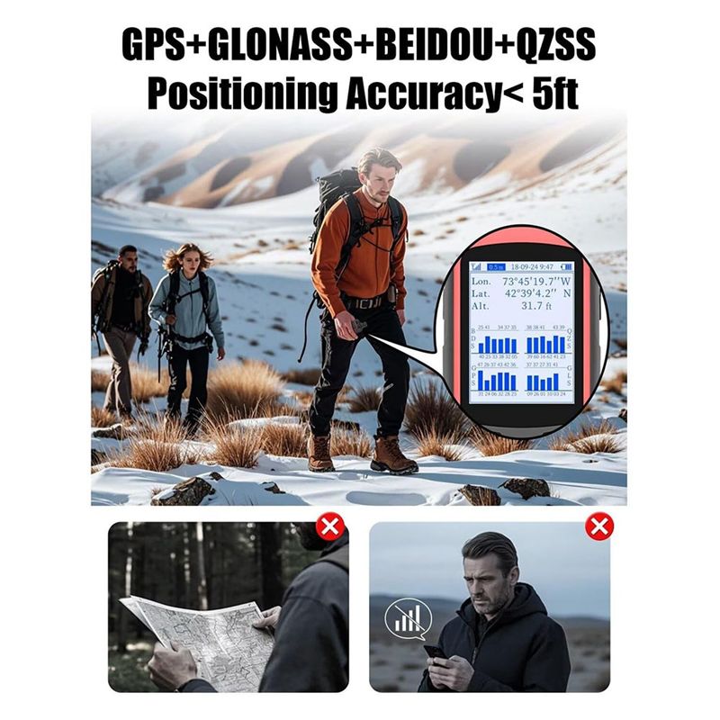 جهاز ABZZ-GPS المحمول A6 للتنز - مراجعة Outdoor Adventure Hunt وسعره