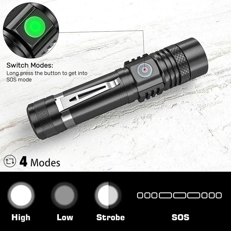 مصباح يدوي LED قابل لإعادة الش - مراجعة Outdoor Adventure Hunt وسعره