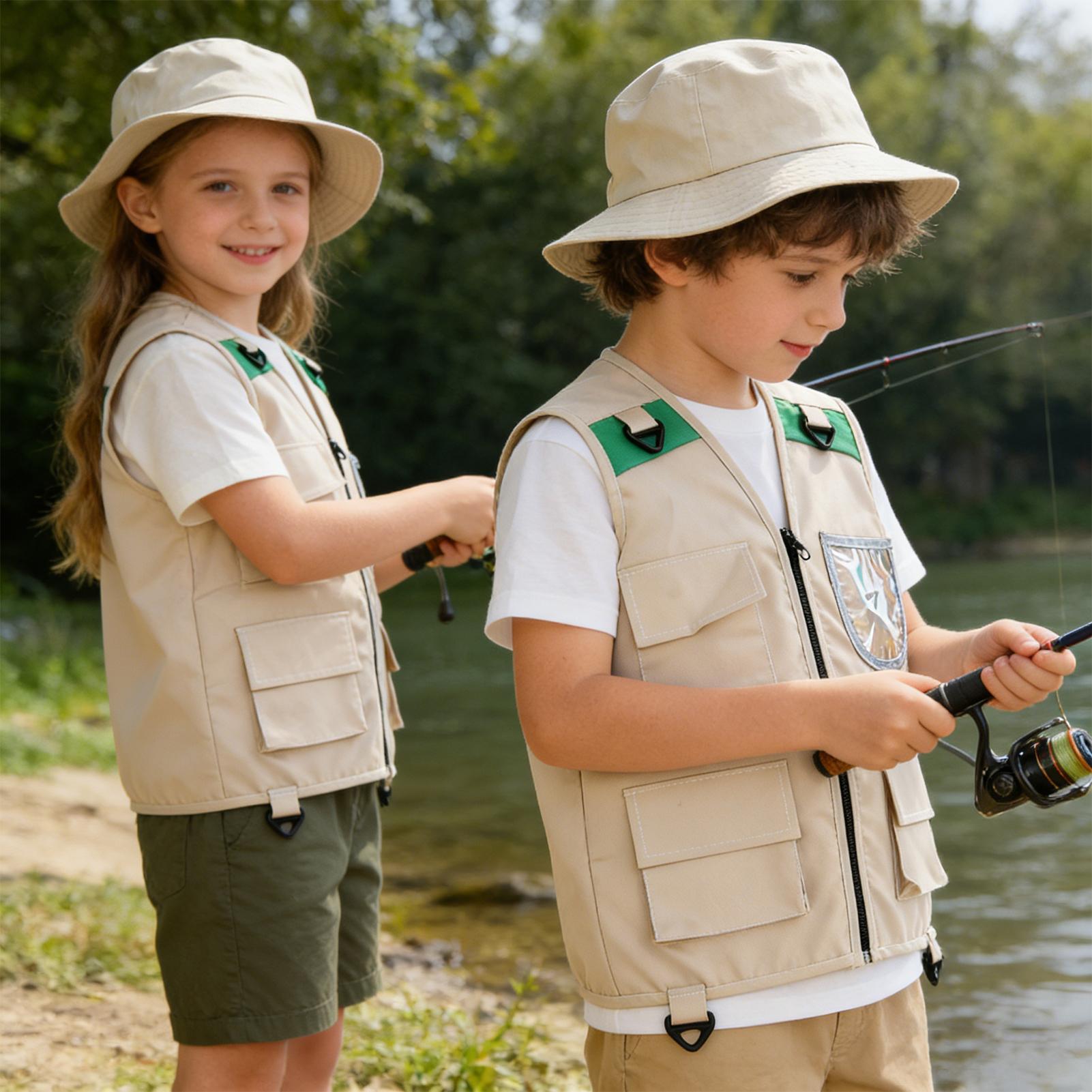 سترة استكشافية للأطفال للأنشطة - مراجعة Outdoor Adventure Logo وسعره