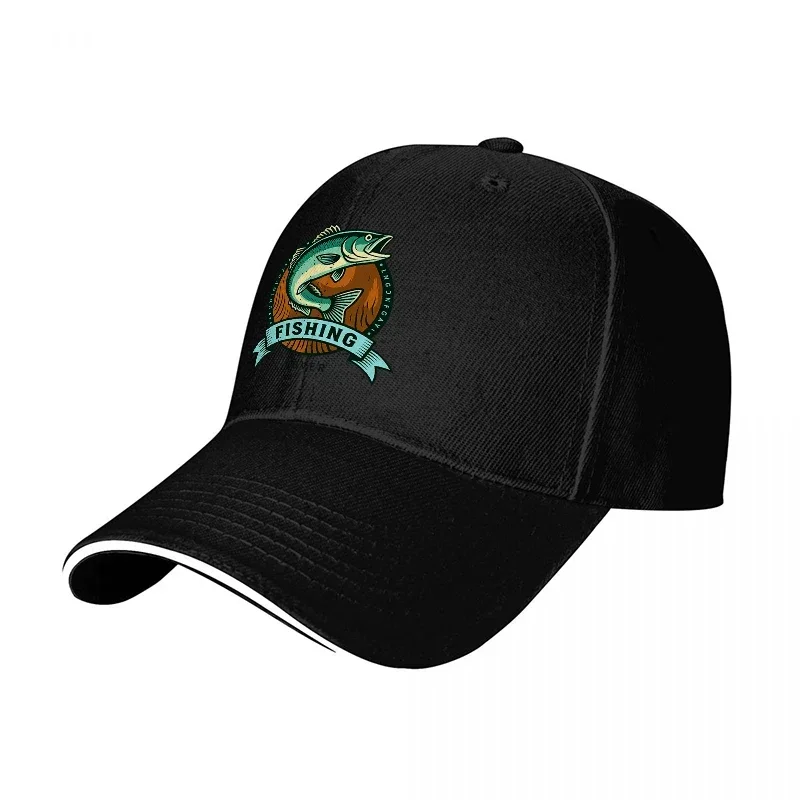 قبعة بيسبول بشعار FISHING TROU - مراجعة Outdoor Adventure Logo وسعره