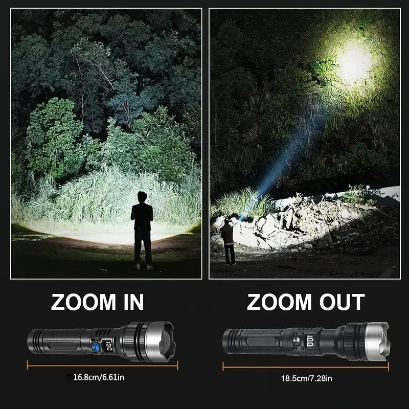 مصباح يدوي LED قوي بقوة 900000 - مراجعة Outdoor Adventure Travel وسعره