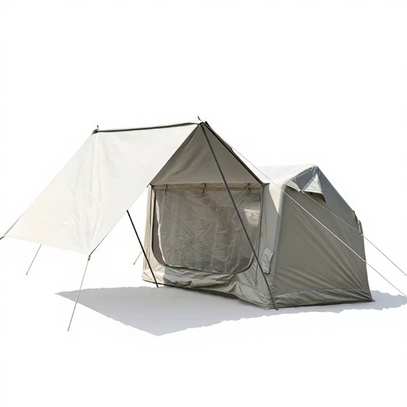 خيمة عائلية قابلة للنفخ واسعة  - مراجعة Outdoor Adventure Logo وسعره