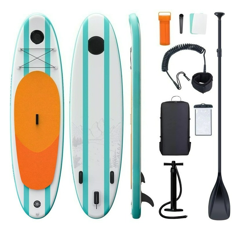 لوح تزلج قابل للطي والنفخ، سهل - مراجعة Outdoor Adventure Stores وسعره