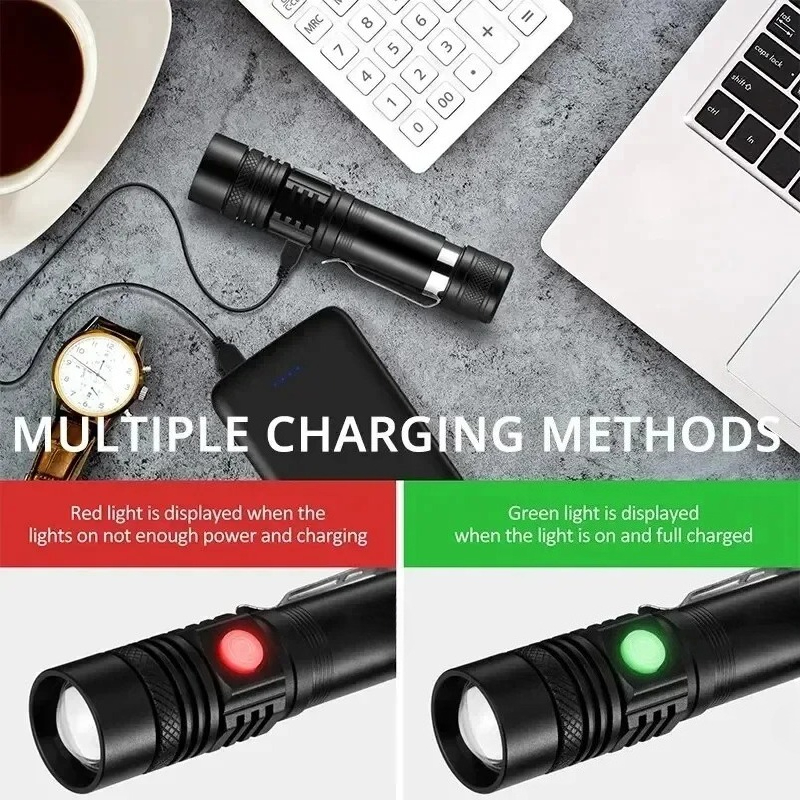 مصباح يدوي LED قابل لإعادة الش - مراجعة Outdoor Adventure Hunt وسعره